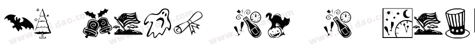 KR Cute As A Bug字体转换